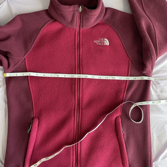 The North Face Fleece Jacket Full Zip Khumbu Purple Pink Cozy Women's Large - Picture 6 of 9